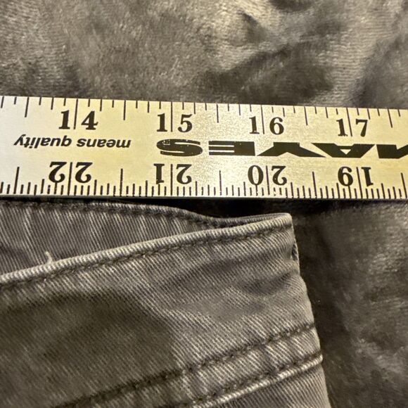 English Laundry Mens 5 Pocket Stretch Chino Pants Size 32x30 Gray Straight Fit - Picture 2 of 12